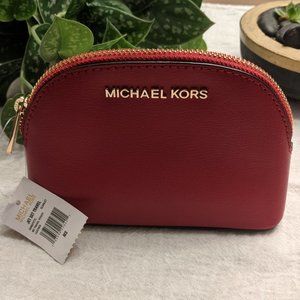 Michael Kors Jet Set Pouch Scarlet